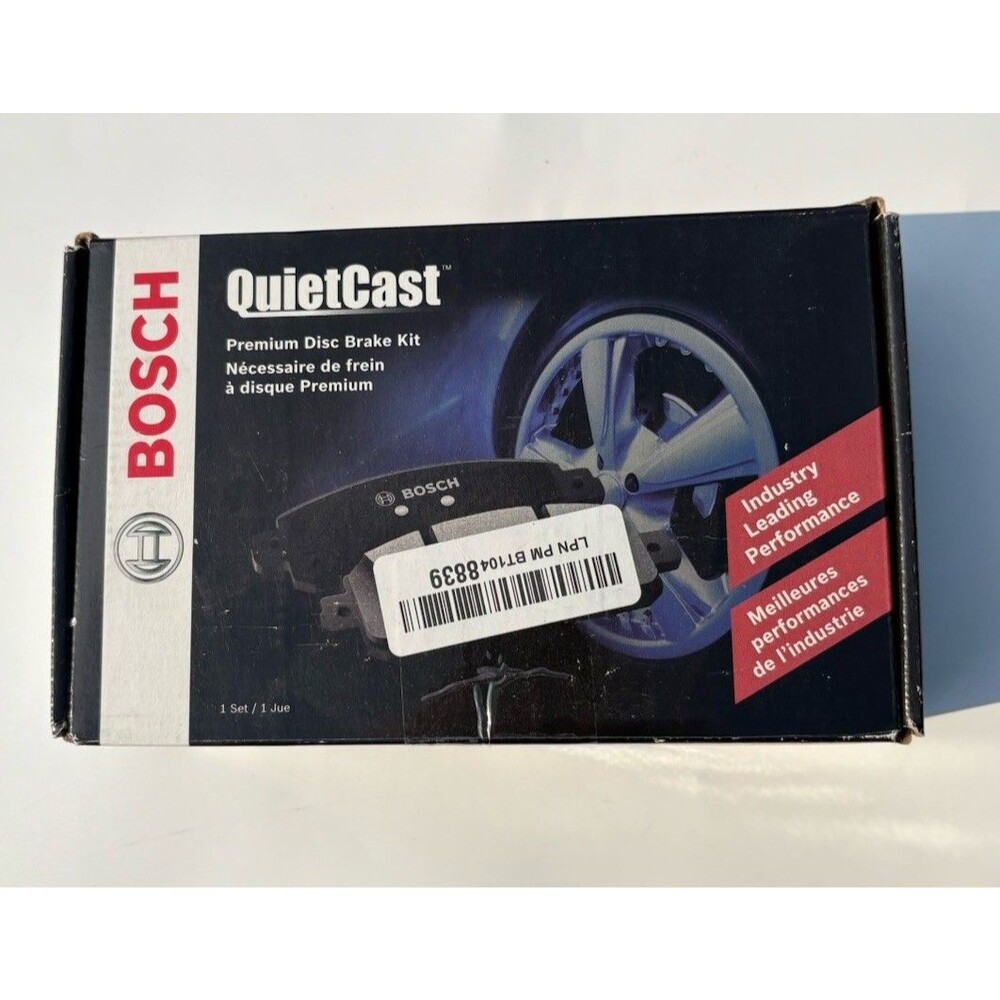 Bosch QuietCast Front Brake Pad Set BC1210 Ceramic – New in Box